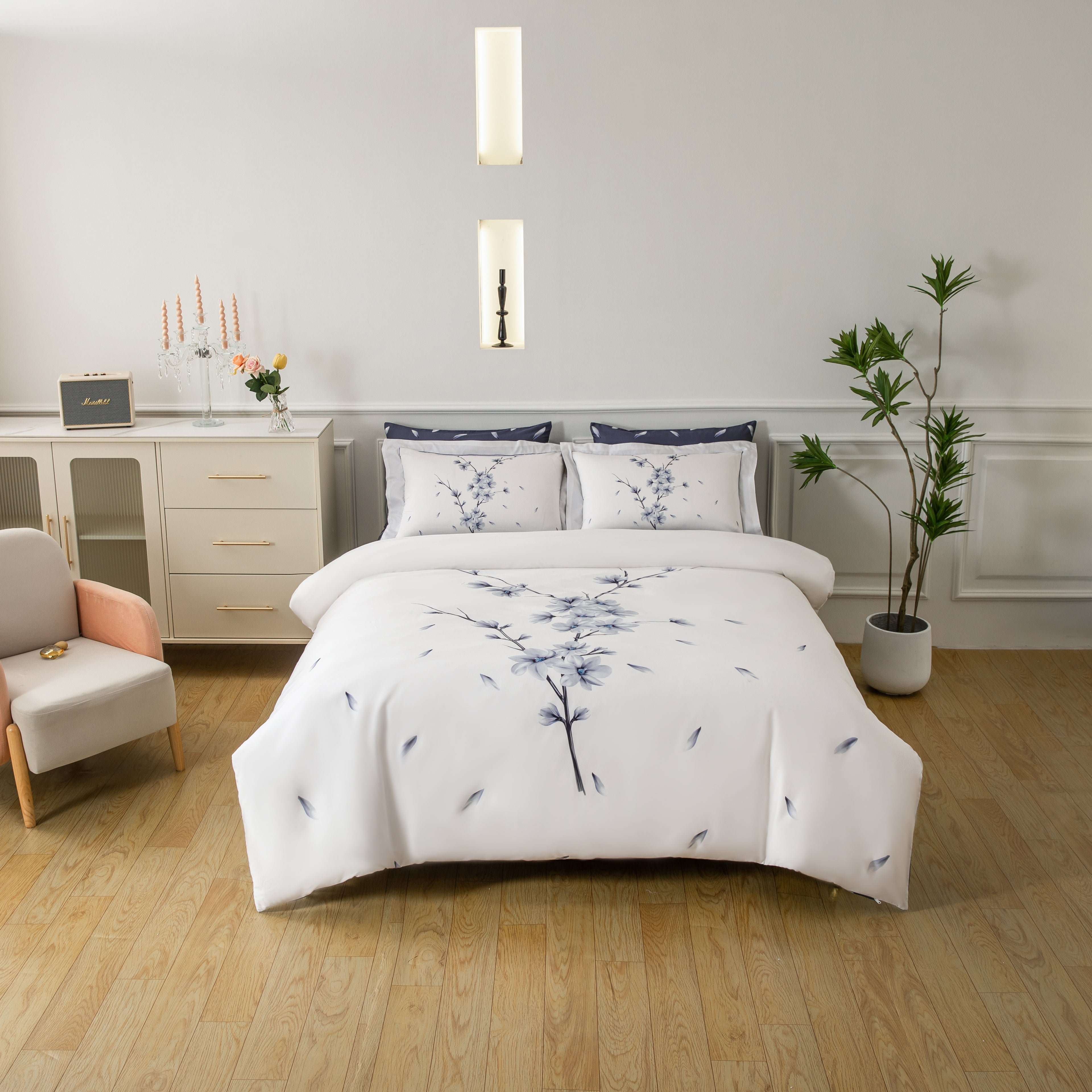 Winter Blossom Bed Linen Set