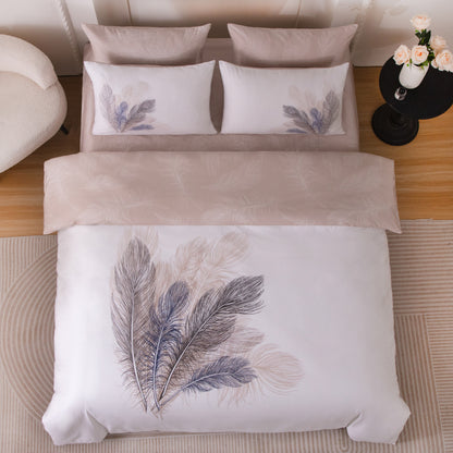 Elysian Feathers Bed Linen Set