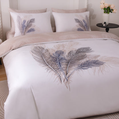 Elysian Feathers Bed Linen Set
