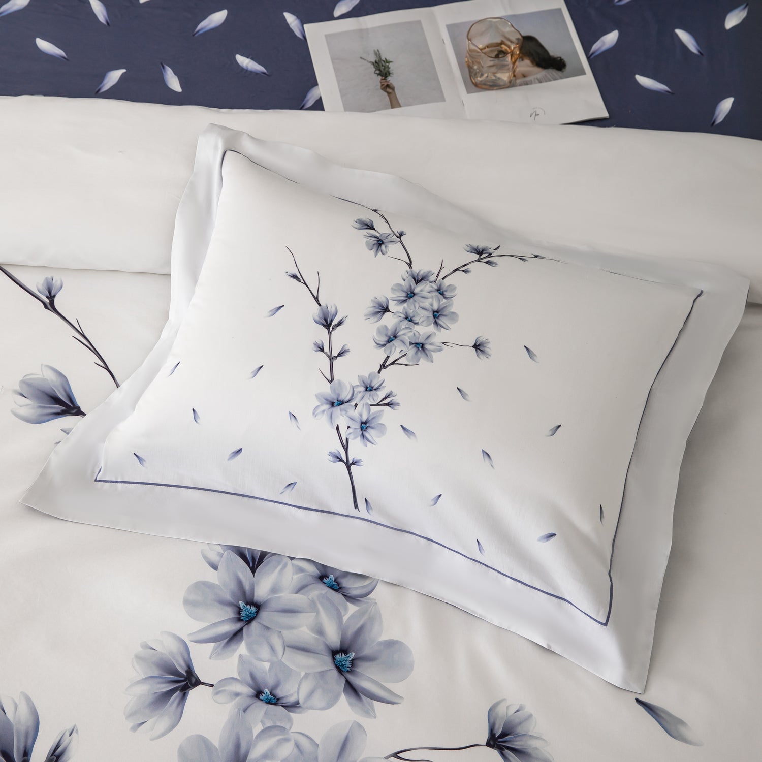 Winter Blossom Bed Linen Set