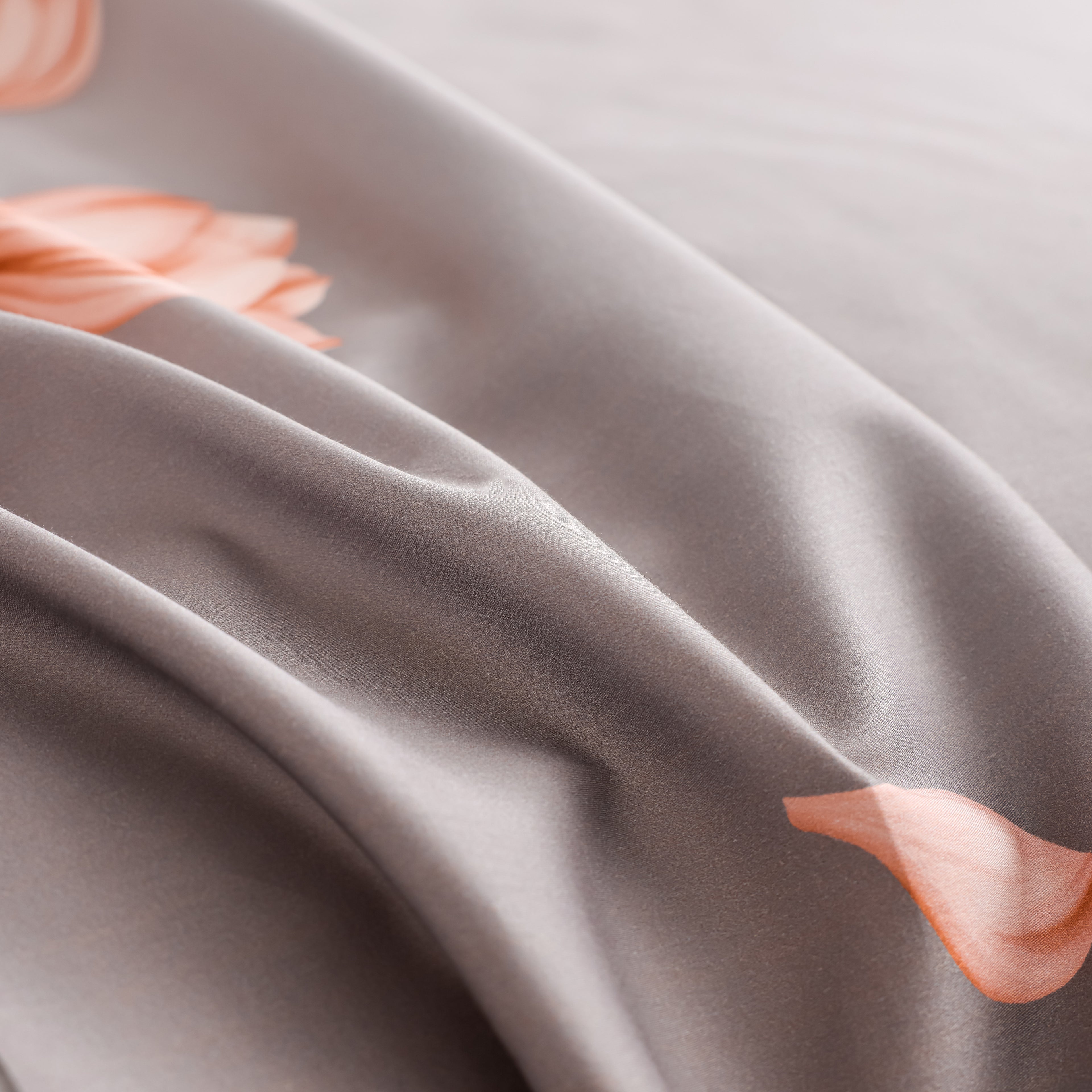 Peach Magnolias Bed Linen Set