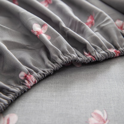 Pink Magnolias Linen Set