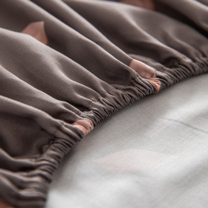 Peach Magnolias Bed Linen Set